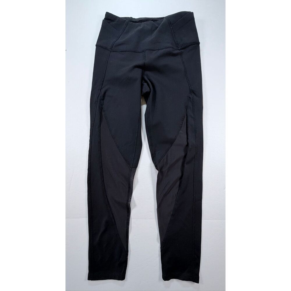 The North Face Leggings Size Medium Black FlashDry Athletic Yoga Pants Hiking